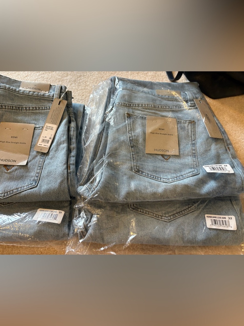 Hudson Jeans Womens Remi Americana Straight Jean, Blue - Picture 10 of 10